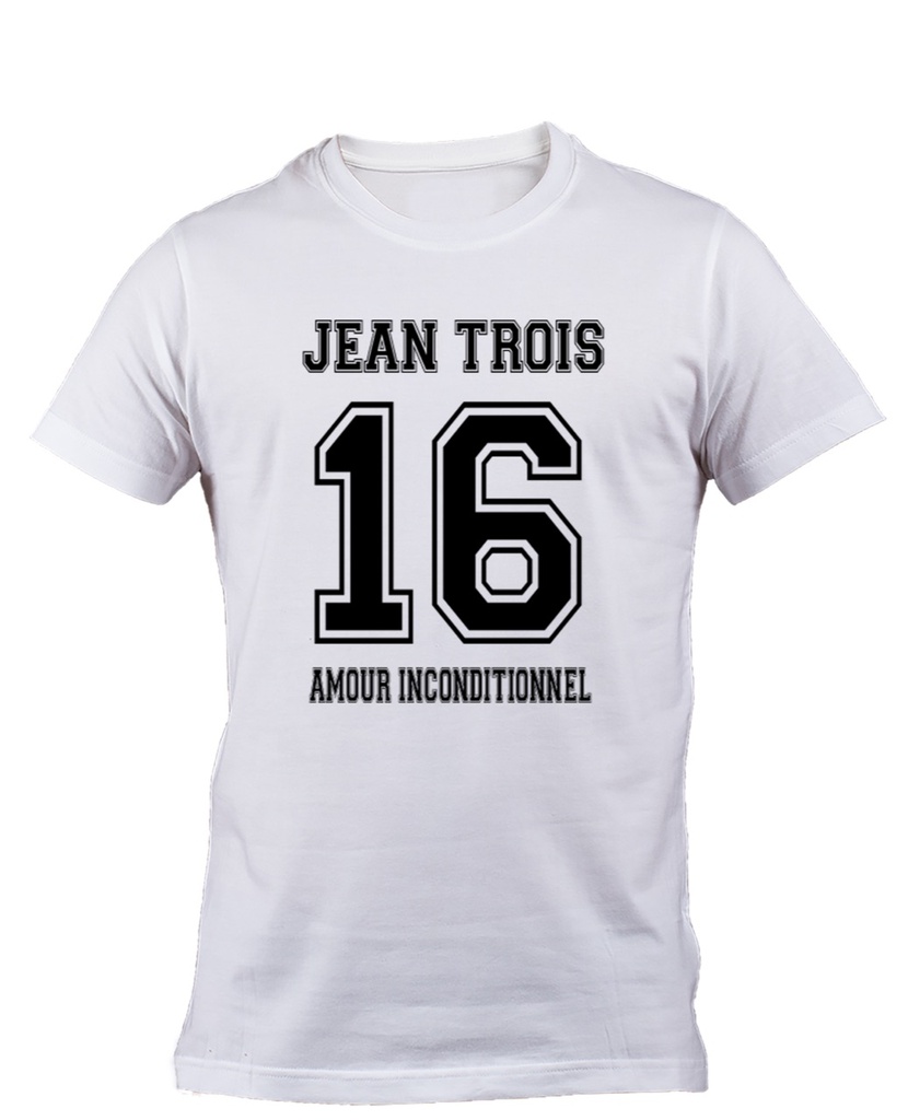 T-shirt amour inconditionnel 