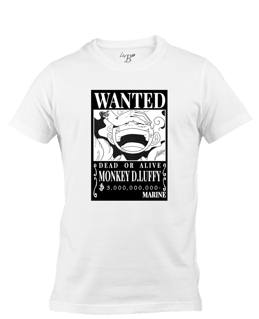 T-shirt Luffy Wanted Gear 5